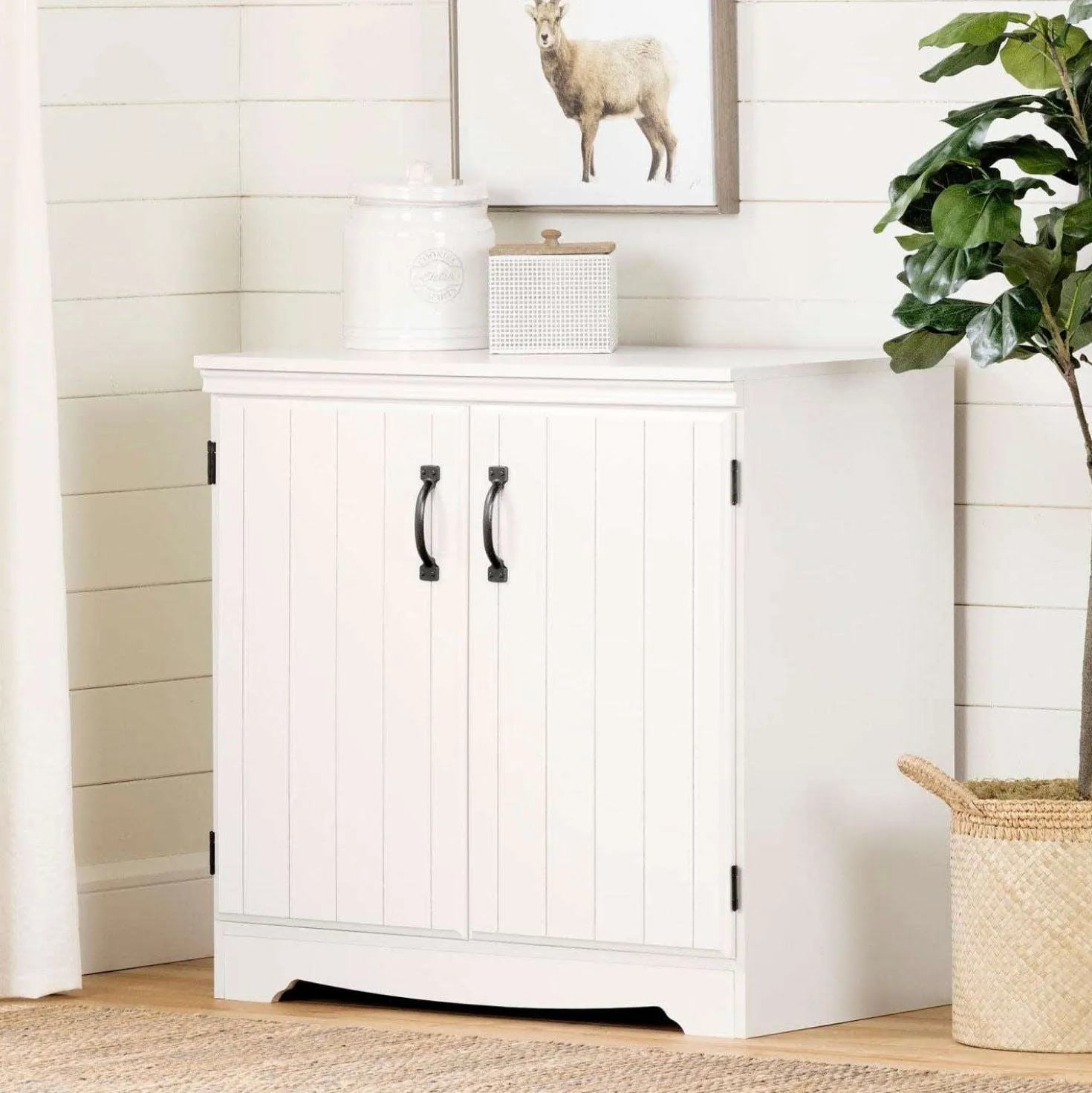 Armoire de rangement avec 2 portes - South Shore