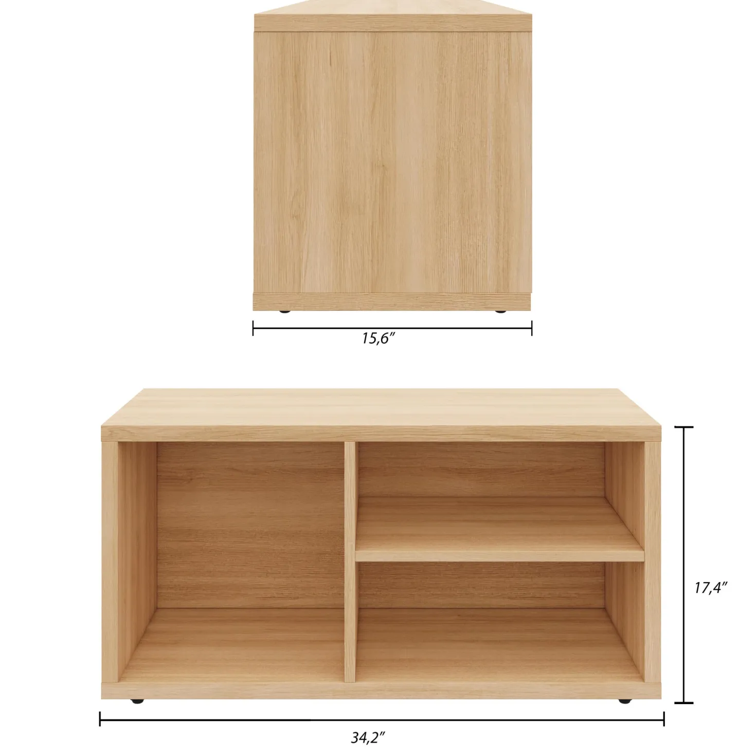Banc de rangement pour chaussures - Nexera