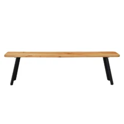 Banc en bois massif