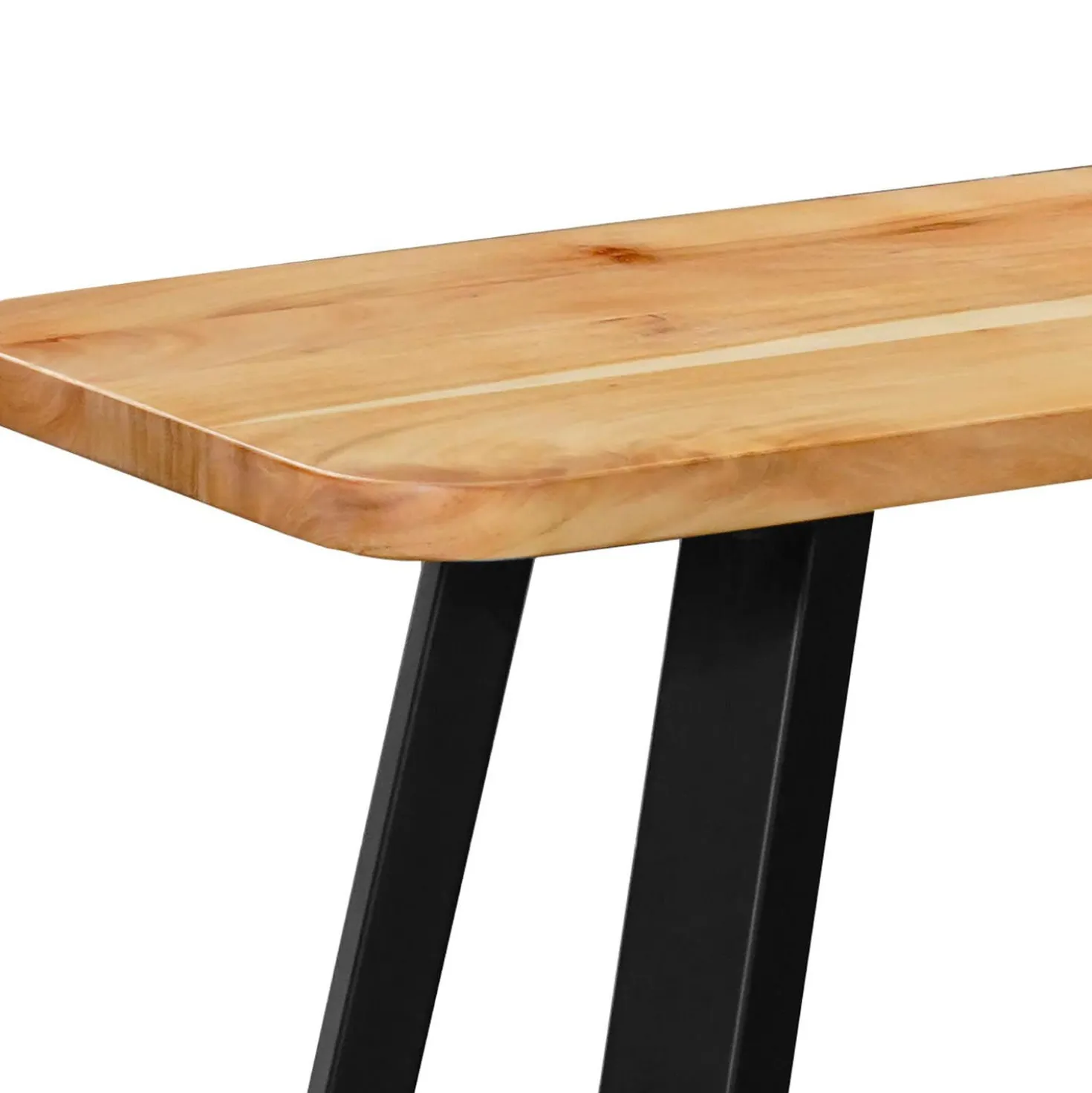 Banc en bois massif