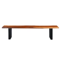 Banc en bois massif