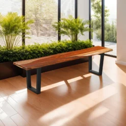 Banc en bois massif