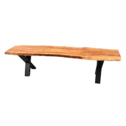 Banc en bois massif - 67"