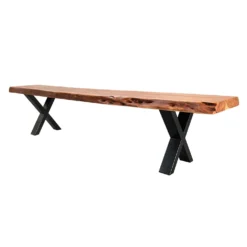 Banc en bois massif - 84"