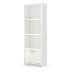 Bibliothèque 3 tablettes avec porte - South Shore