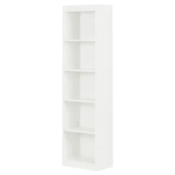 Bibliothèque étroite 5 tablettes - South Shore
