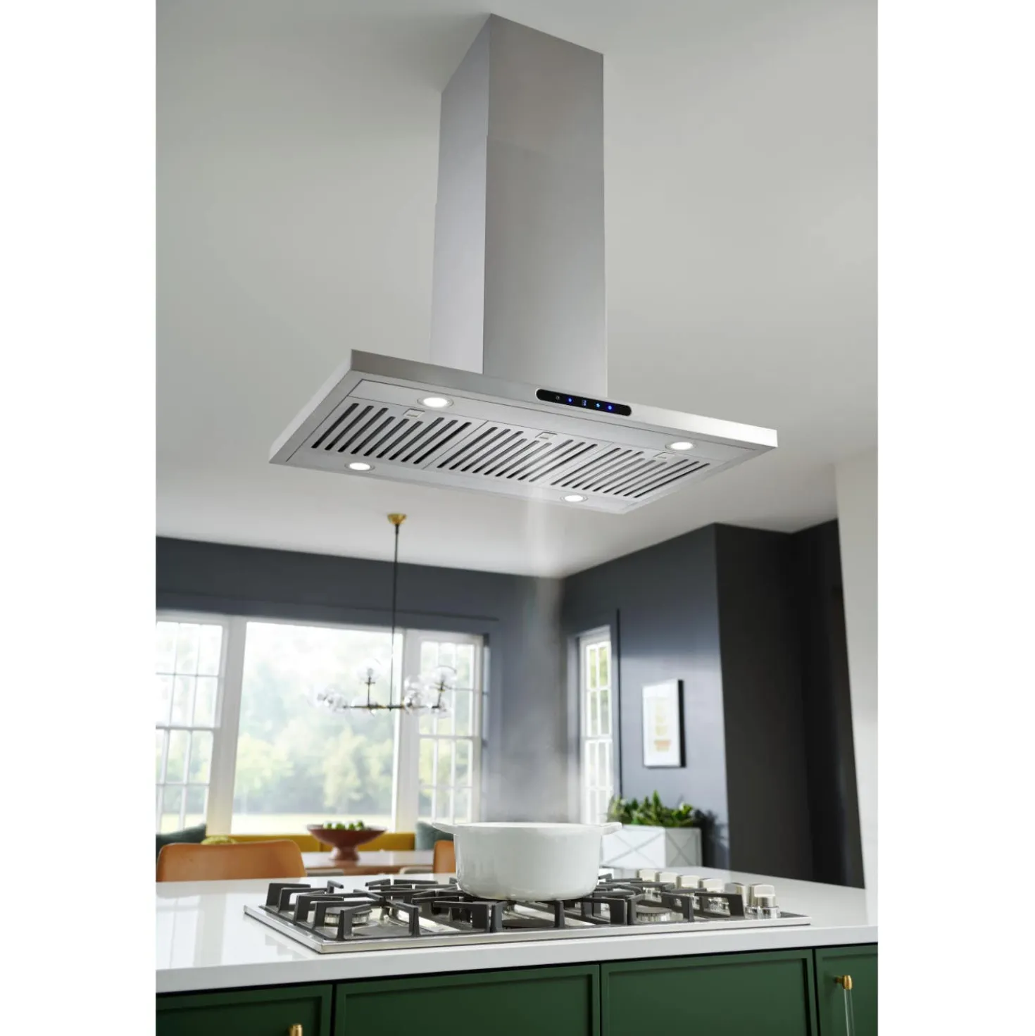 BROAN Hotte cheminée Cheminée Acier inoxydable 36" , 640 PI3/MIN-EIT1366SS