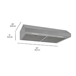BROAN Hotte Standard Acier inoxydable 30