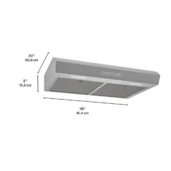 BROAN Hotte Standard Acier inoxydable 36