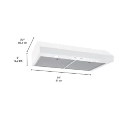 BROAN Hotte Standard Blanc 24