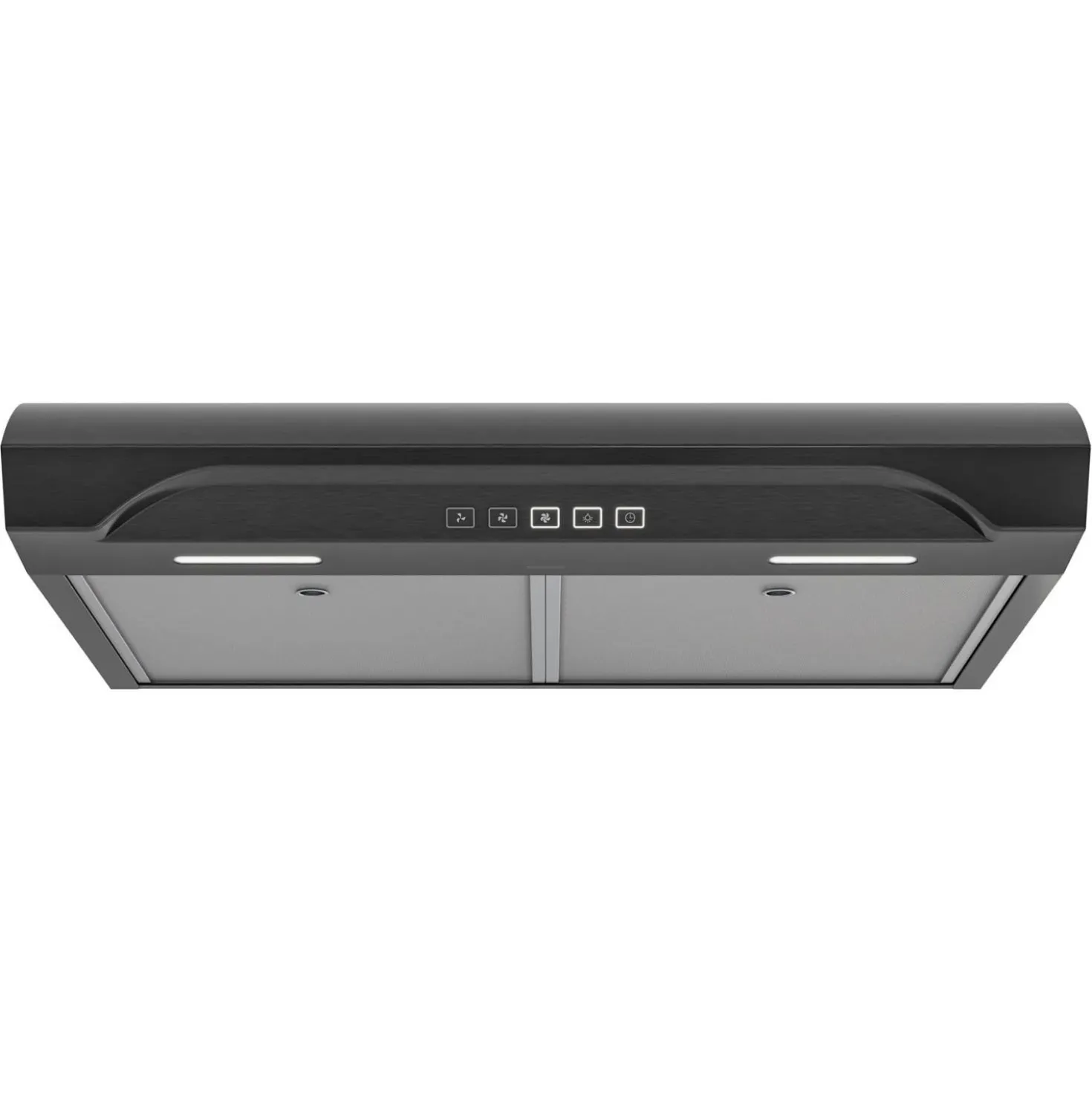 BROAN Hotte Standard Inox noir 30" , 350 PI3/MIN-ALT2303BLS