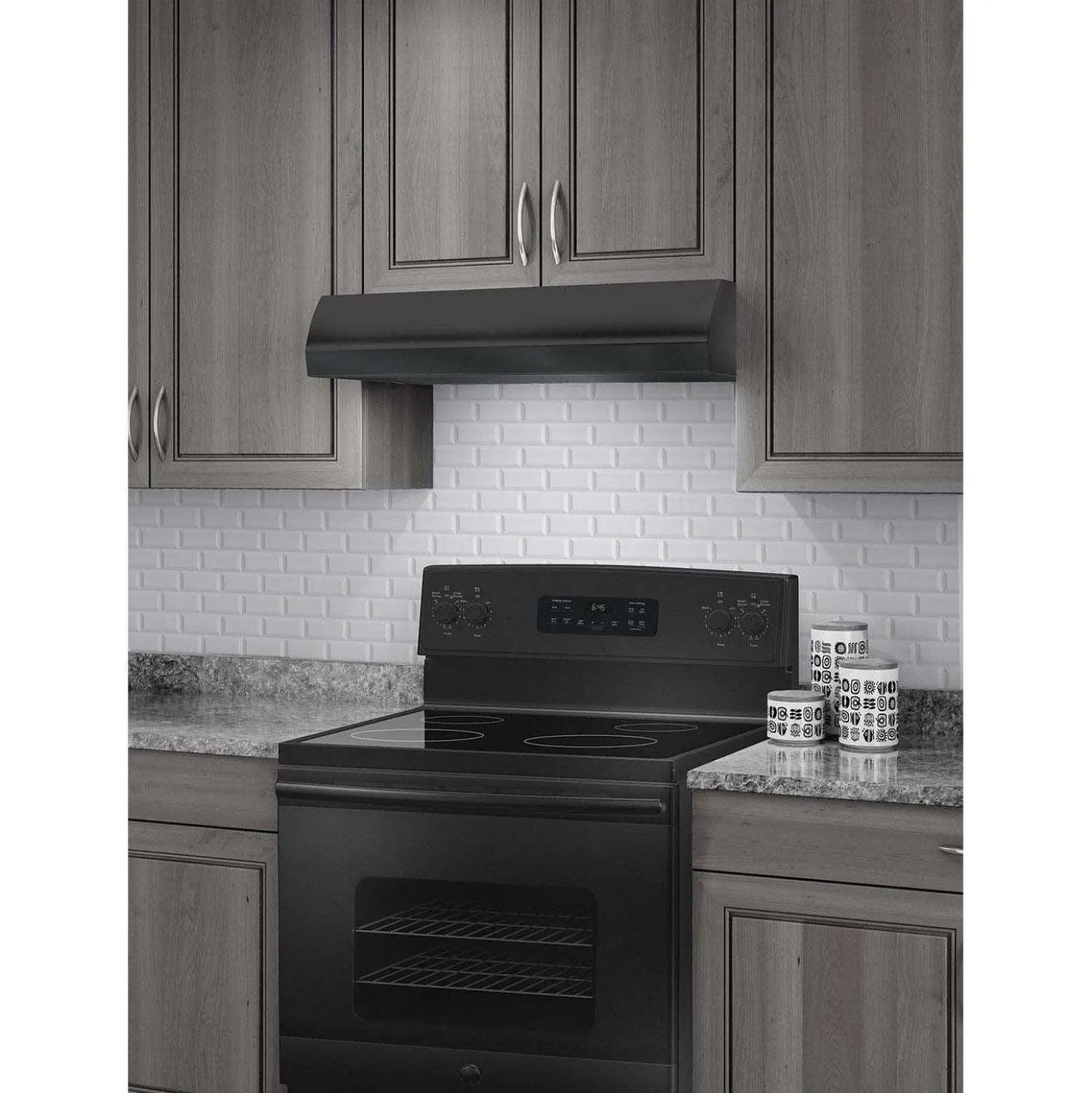 BROAN Hotte Standard Noir 30" , 270 PI3/MIN-BXT130BLC
