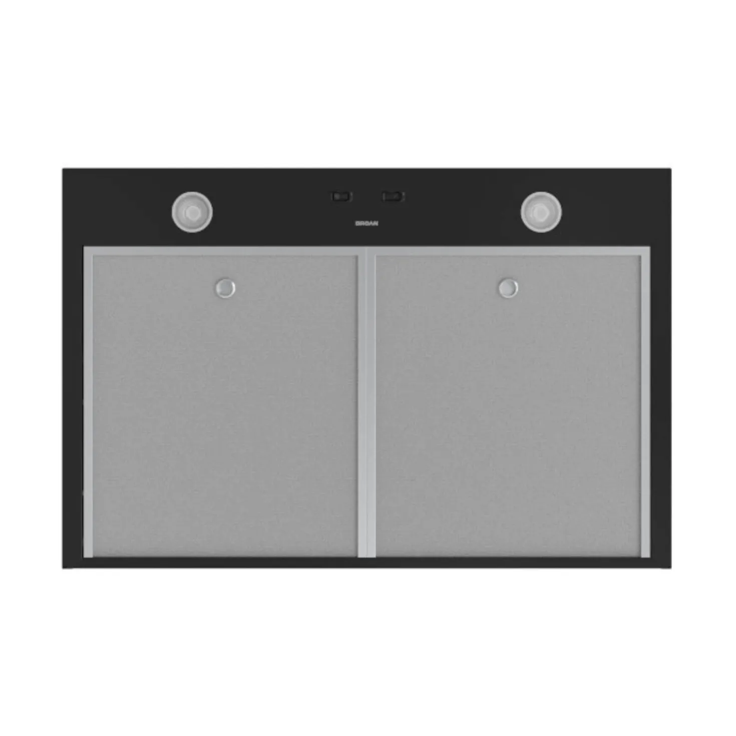 BROAN Hotte Standard Noir 42" , 350 PI3/MIN-GLA1423BL
