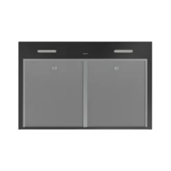 BROAN Hotte Standard Noir 36" , 350 PI3/MIN-GLA2363BLS