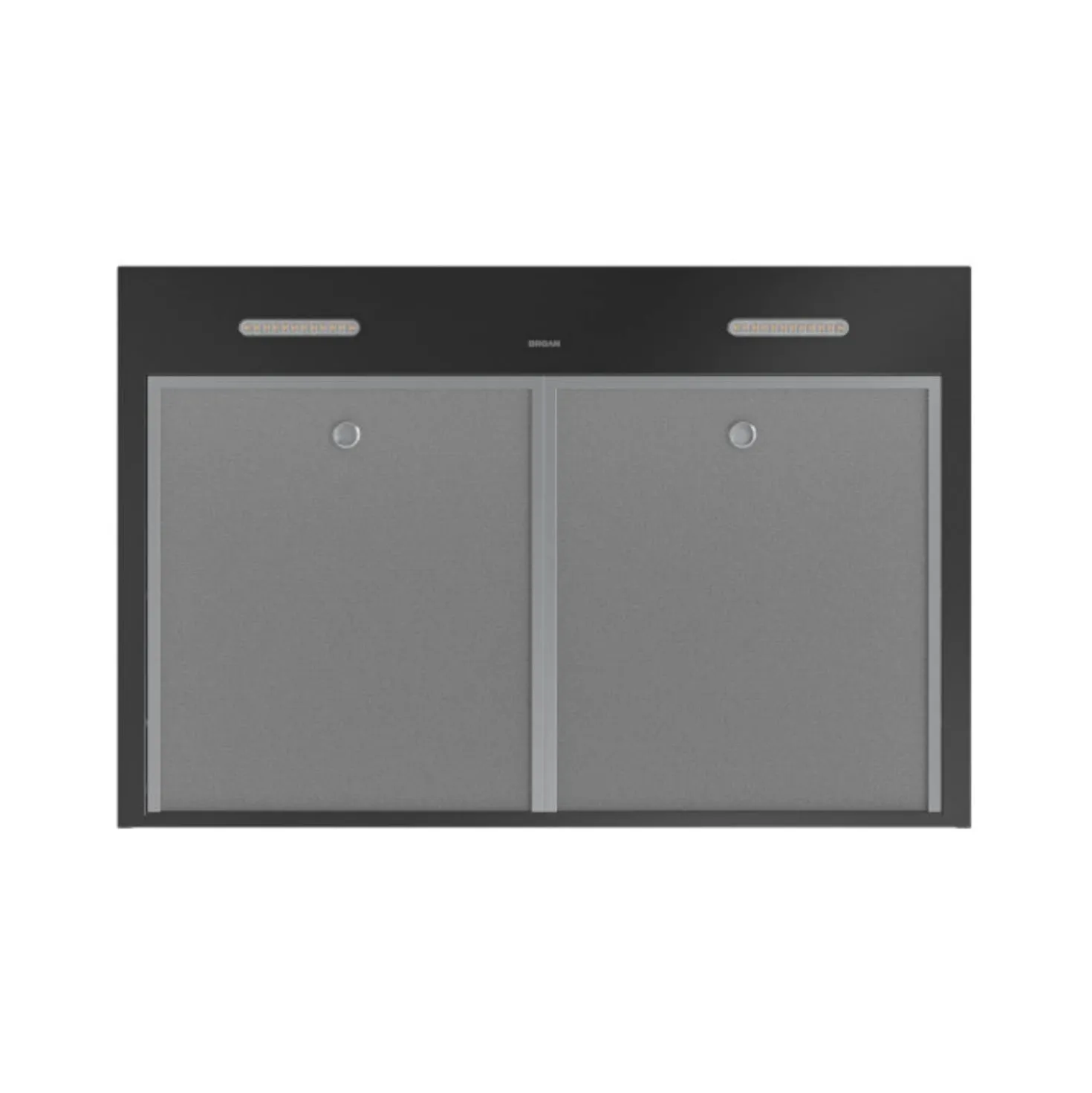 BROAN Hotte Standard Noir 36" , 350 PI3/MIN-GLA2363BLS