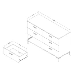 Bureau double - South Shore