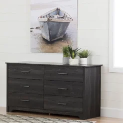 Bureau double 6 tiroirs - South Shore