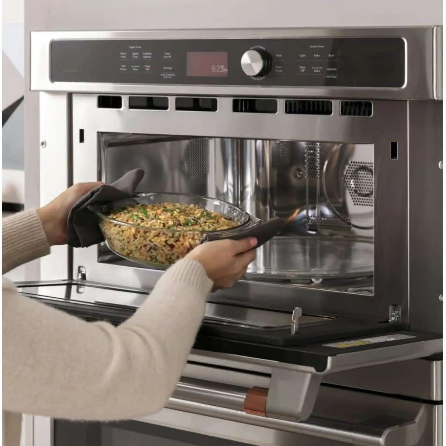CAFE Four encastré Acier inoxydable30"Électrique - CTC912P2NS1