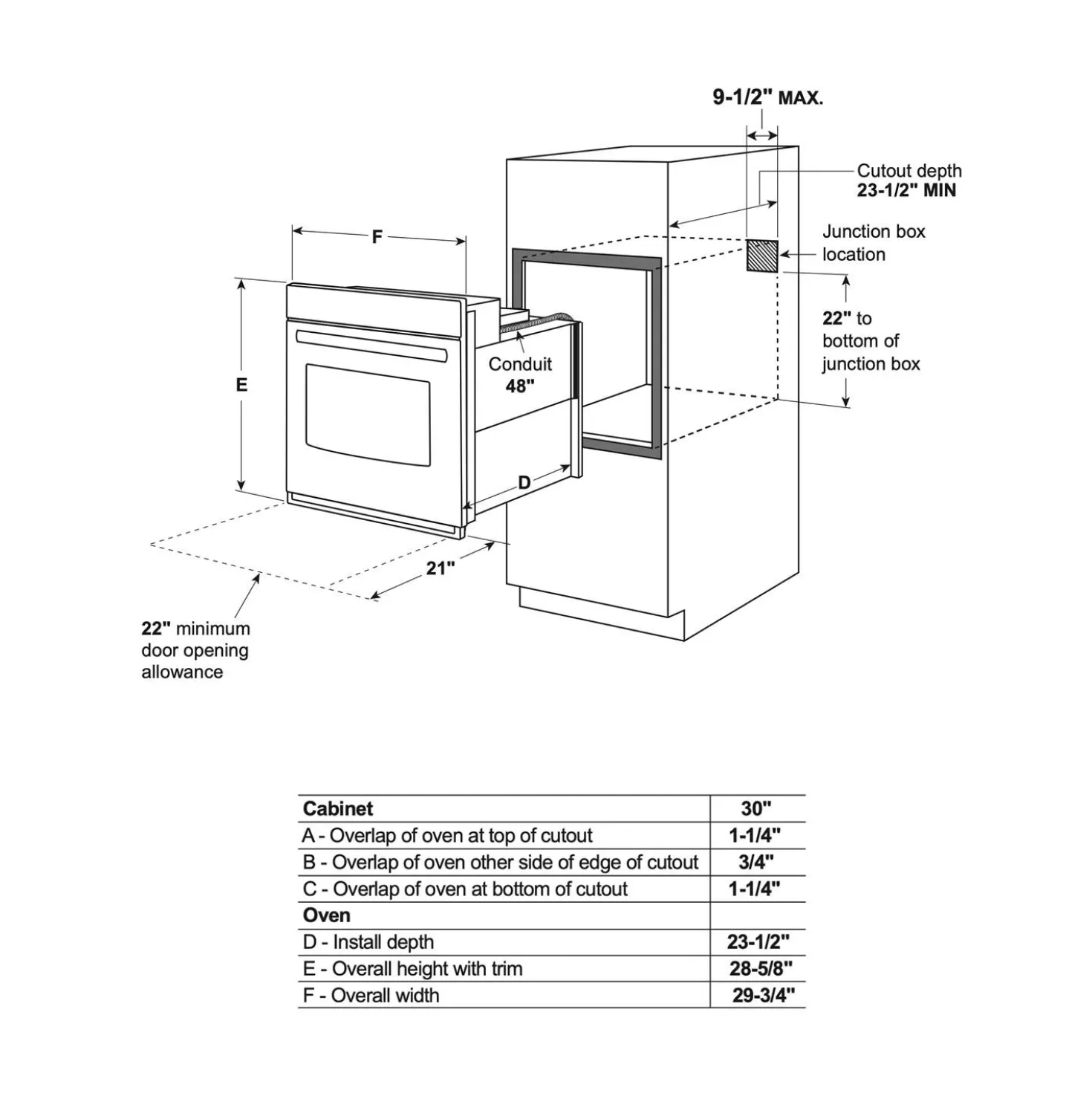 CAFE Four encastré Acier inoxydable30"Électrique - CTS70DP2NS1