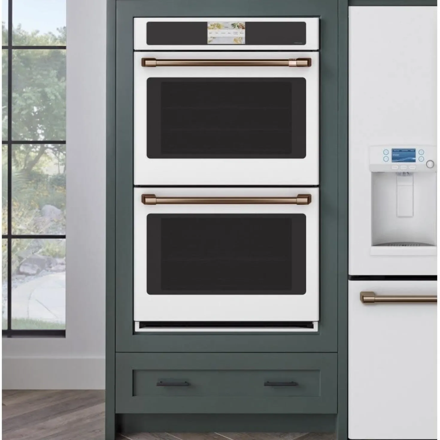 CAFE Four encastré Blanc30"Électrique - CTD90DP4NW2