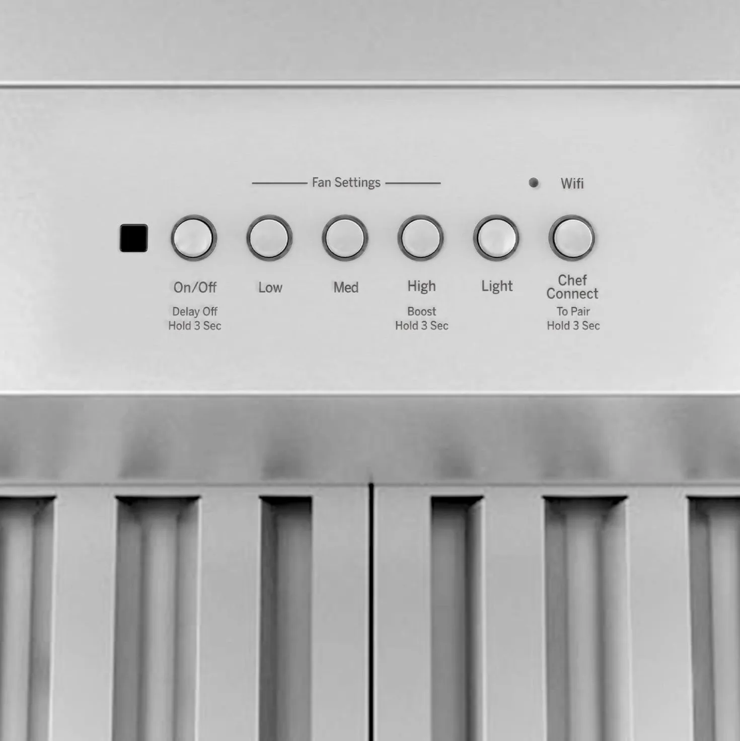 CAFE Hotte Encastré Acier inoxydable 45.75" , 1290 PI3/MIN-UVC9480SLSS