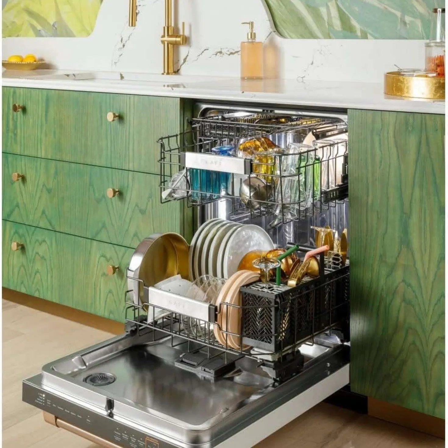 CAFE Lave-vaisselle Encastré Blanc 24" 39dB - CDT888P4VW2