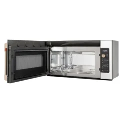 CAFE Micro-ondes/hotte 1,7 pi3, Blanc, 30", 300