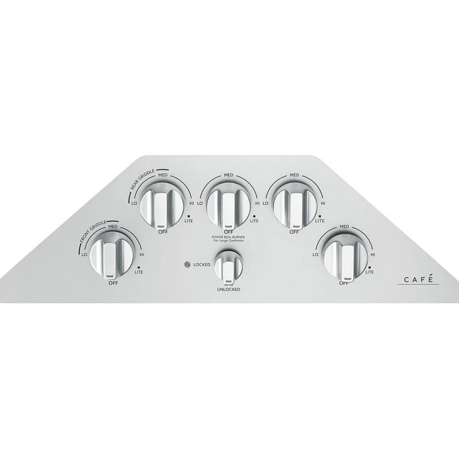 CAFE Plaque de cuisson Gaz Acier inoxydable 30" Acier inoxydable - CGP95302MS1