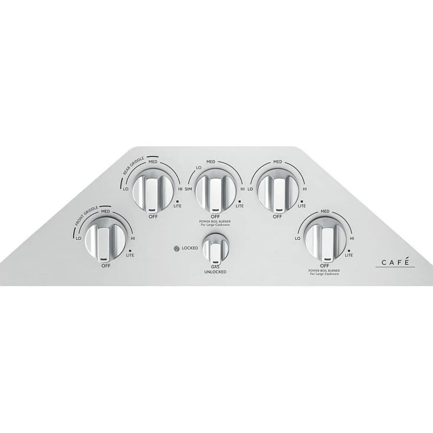 CAFE Plaque de cuisson Gaz Acier inoxydable 36" Acier inoxydable - CGP95362MS1