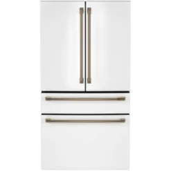 CAFE Réfrigerateur 23,2 pi3 36 po Blanc Portes françaises - CJE23DP4WW2