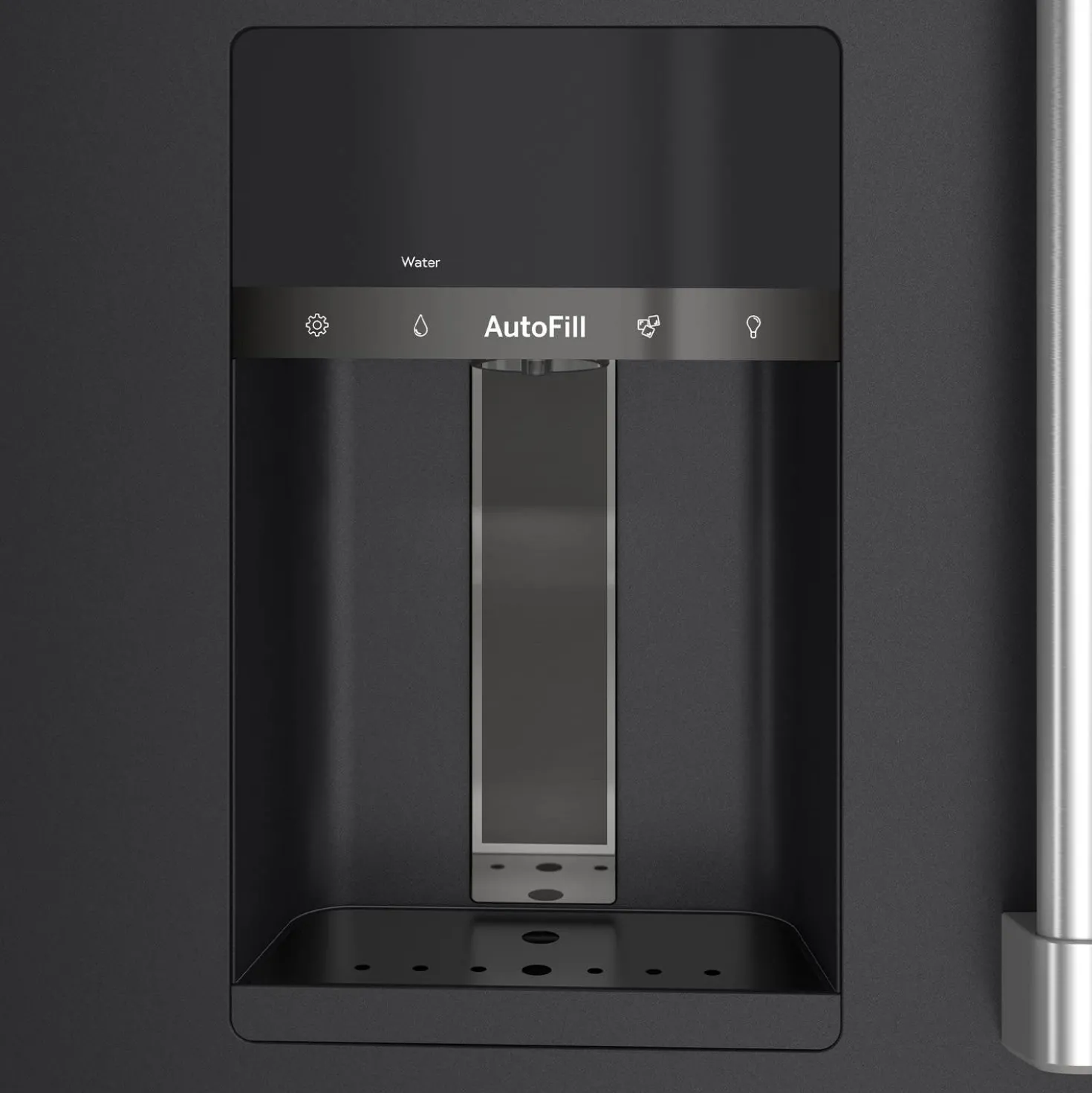 CAFE Réfrigerateur 22,3 pi3 36 po Noir Portes françaises - CXE22DP3PD1