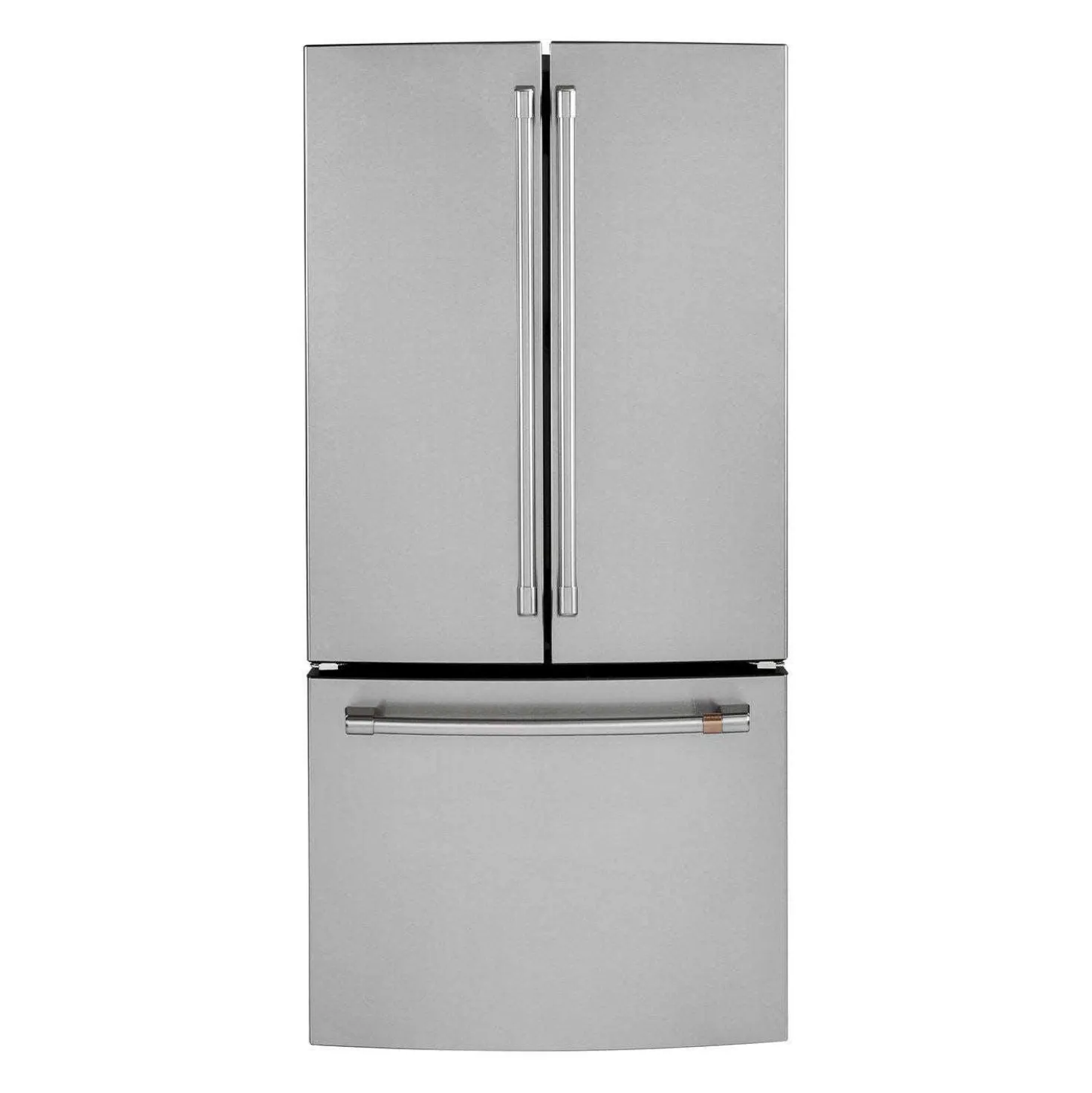 CAFE Réfrigérateur 18,6 pi3 33 po Acier inoxydable Congélateur en bas, Portes françaises - CWE19SP2NS1