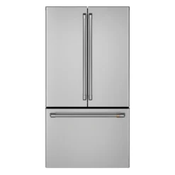 CAFE Réfrigérateur 23,1 pi3 36 po Acier inoxydable Congélateur en bas, Portes françaises - CWE23SP2MS1