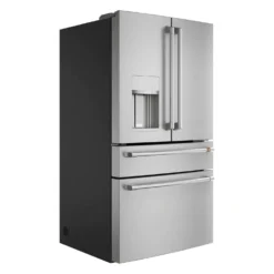 CAFE Réfrigérateur 27,8 pi3 36 po Acier inoxydable Congélateur en bas, Portes françaises - CVE28DP2NS1
