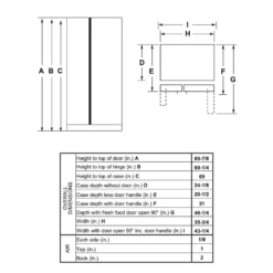 CAFE Réfrigérateur 21,9 pi3 36 po Inox Portes françaises - CZS22MP2NS1