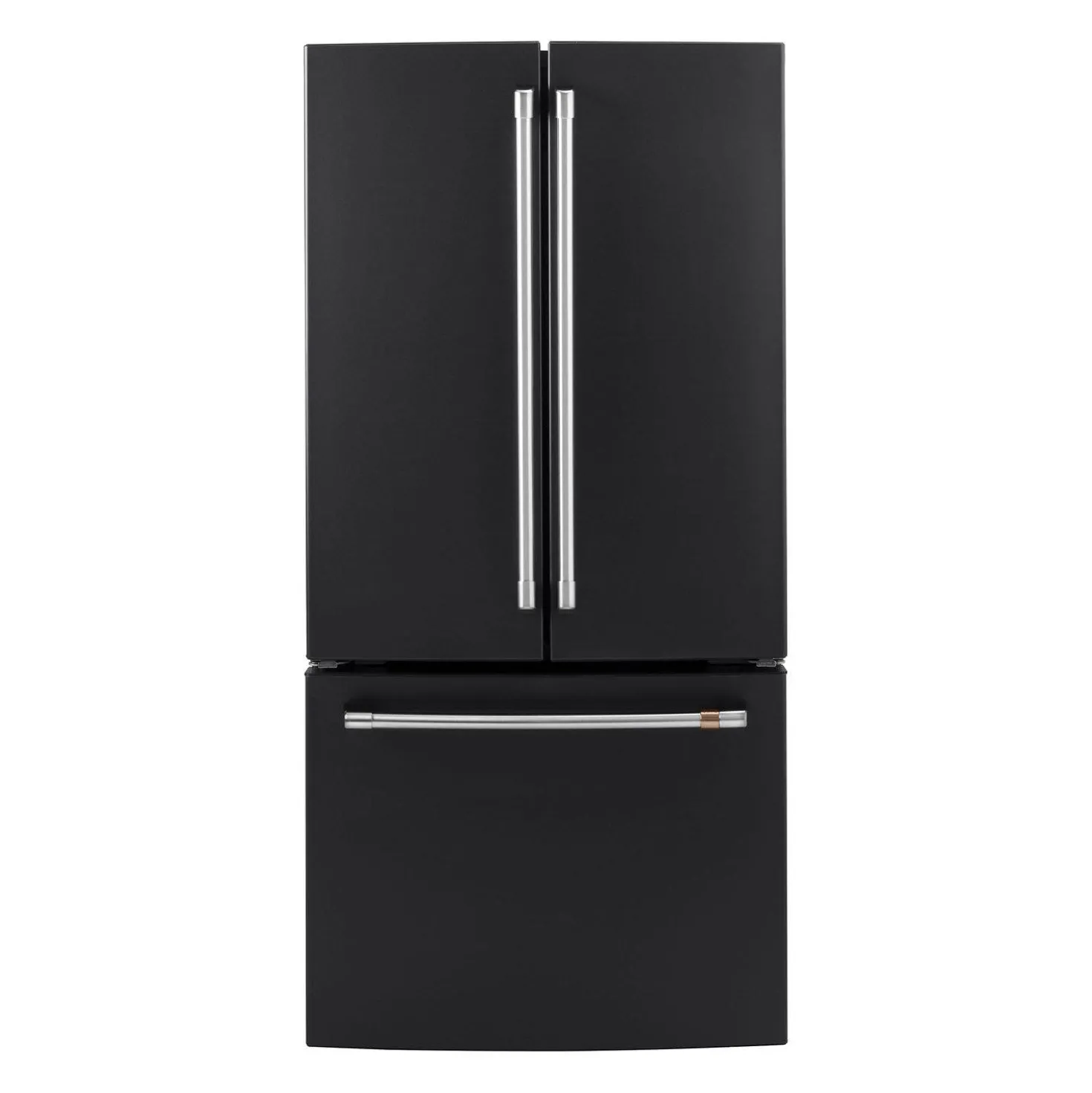 CAFE Réfrigérateur 18,6 pi3 33 po Noir Congélateur en bas, Portes françaises - CWE19SP3ND1