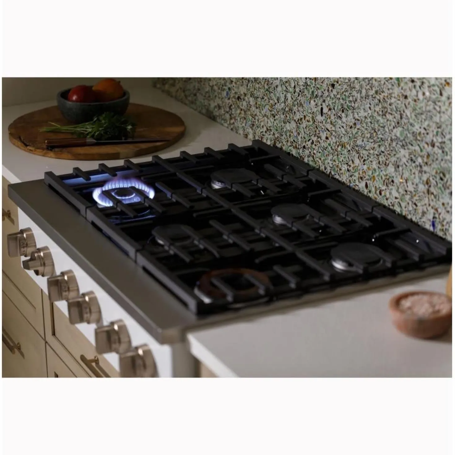 CAFE Table de cuisson Gaz Acier inoxydable 36" Acier inoxydable - CGU366P2TS1