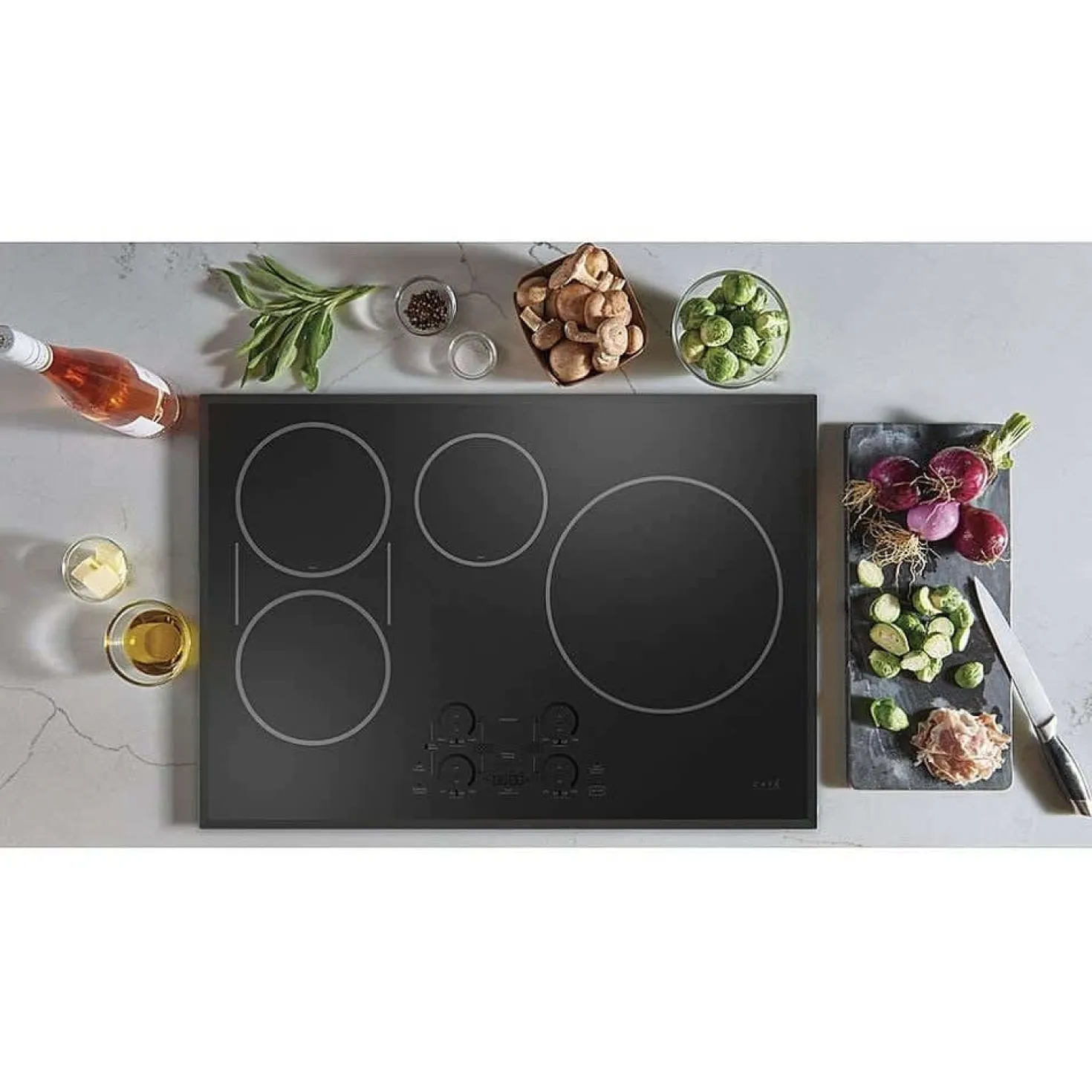 CAFE Table de cuisson Induction Noir 30" Noir - CHP90301TBB