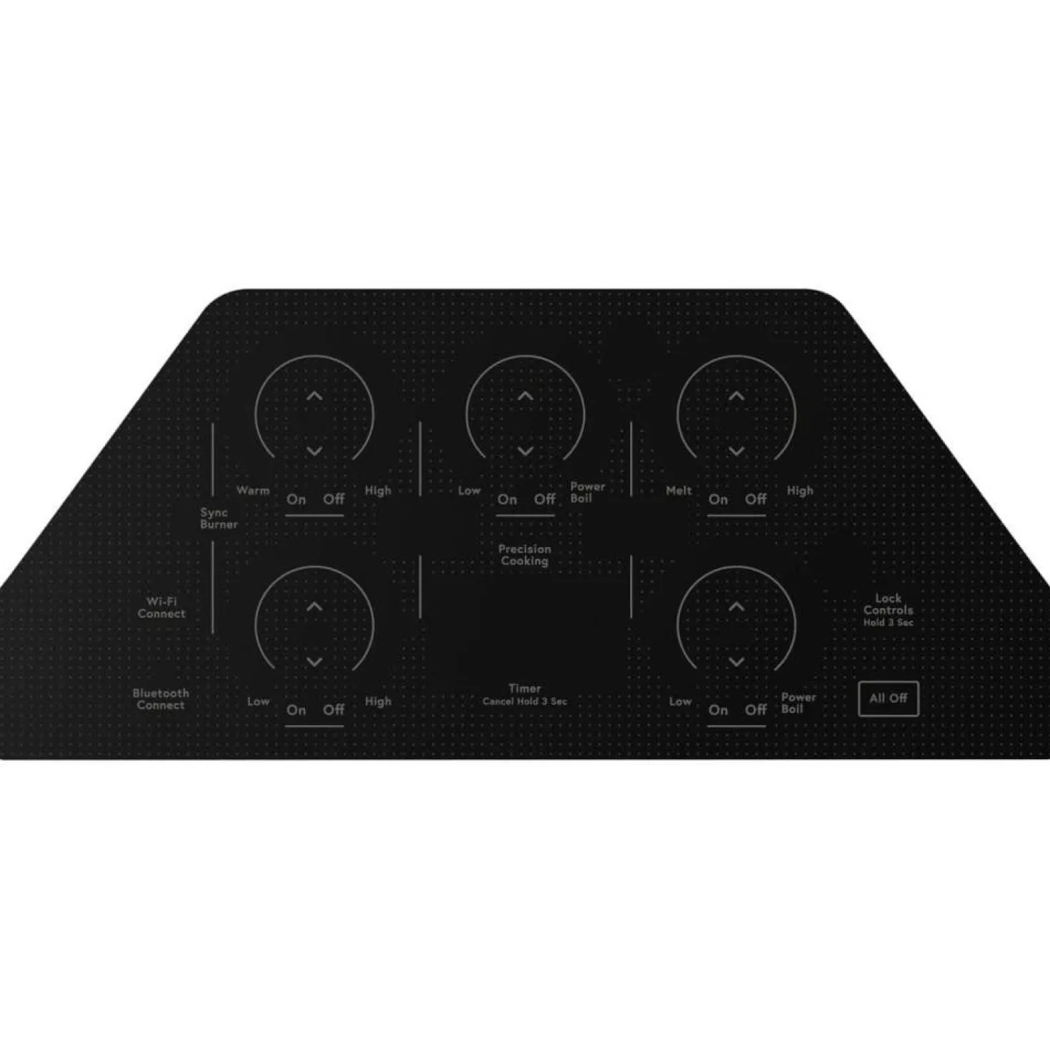 CAFE Table de cuisson Vitrocéramique Noir 36" Noir - CEP90361TBB