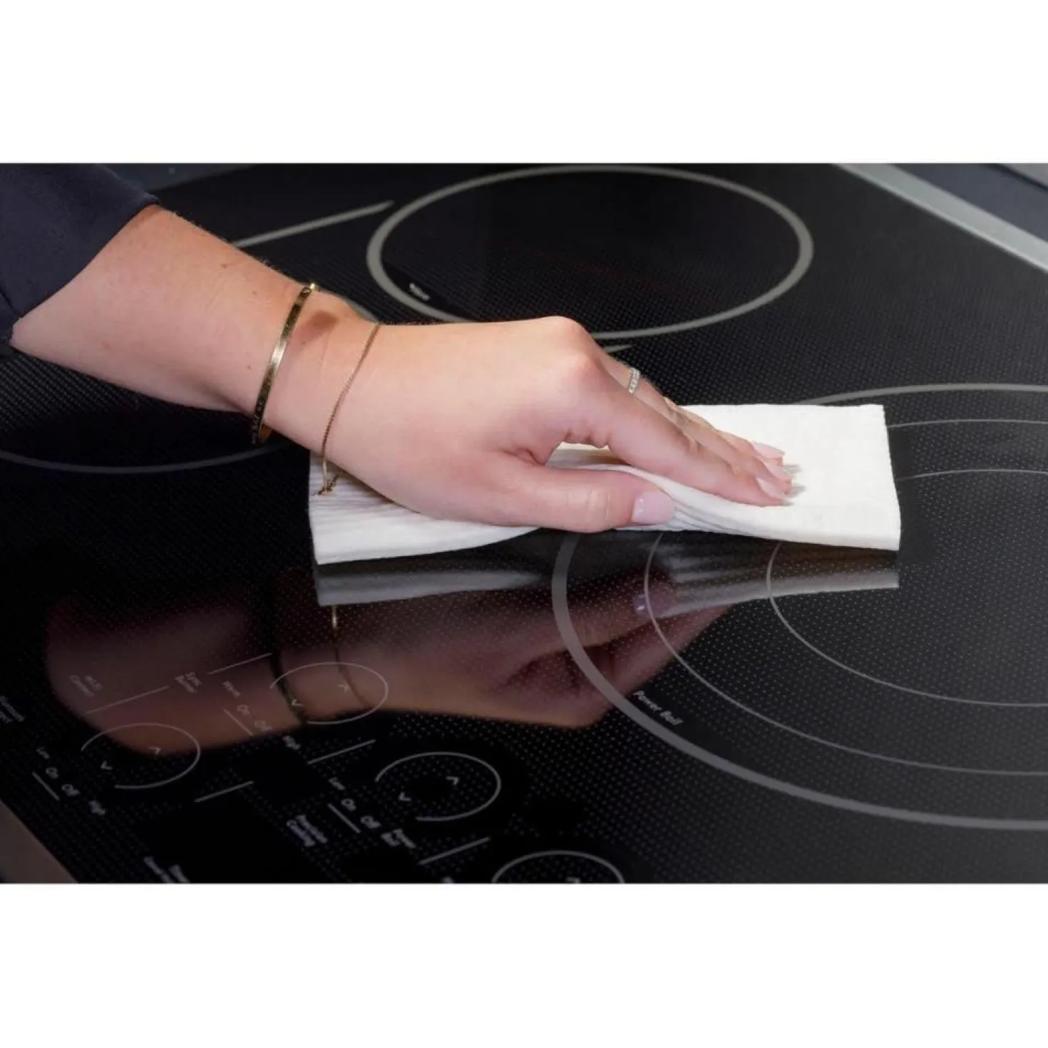 CAFE Table de cuisson Vitrocéramique Noir 36" Noir - CEP90361TBB