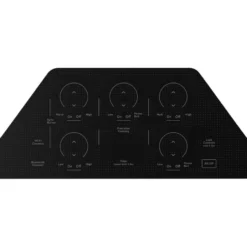 CAFE Table de cuisson Vitrocéramique Acier inoxydable 36