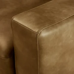 Causeuse avec assises profondes - brun