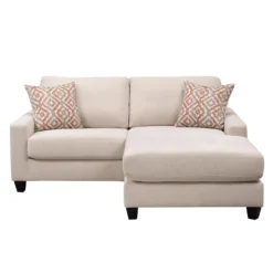 Causeuse avec chaise longue réversible