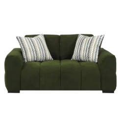 Causeuse de style guimauve - vert