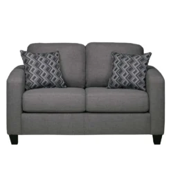 Causeuse - gris charbon