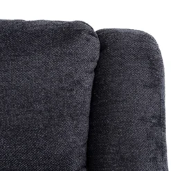 Causeuse inclinable avec console et porte-gobelets