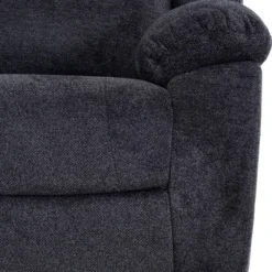 Causeuse inclinable avec console et porte-gobelets