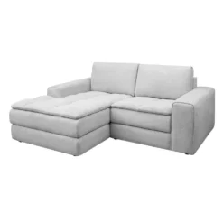 Causeuse modulaire avec chaise longue à gauche - 2 mcx