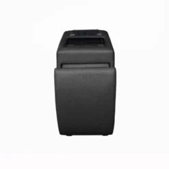 Causeuse modulaire grise avec console - 3 mcx
