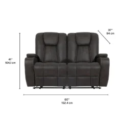 Causeuse modulaire inclinable - 2 mcx